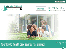 Tablet Screenshot of keyhealthcare.org